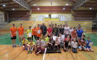 Ekipno občinsko tekmovanje v badmintonu 2020